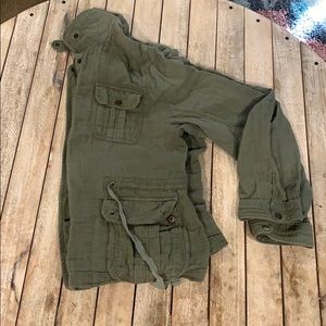 American Eagle light zip up